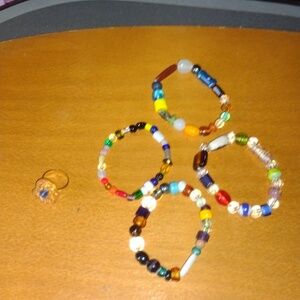 Handmade Gem Bracelet Lot
